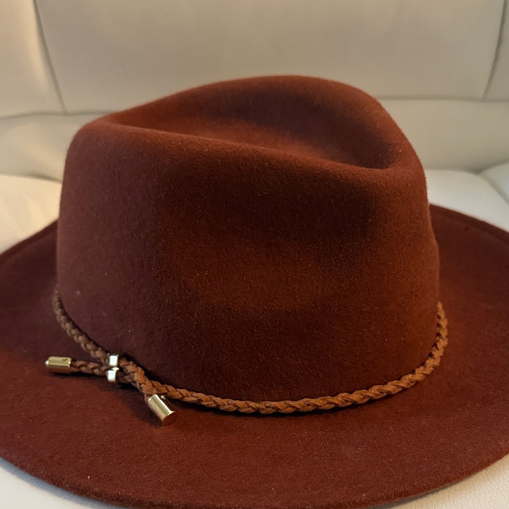Fedora Hat Christian Soriano New York  with Braided Band 100% Wool